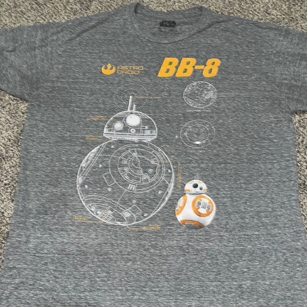 Star Wars - BB-8 Astro Droid - Grey - T-Shirt - XL
